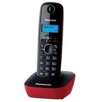 Радіотелефон DECT KX-TG1611UAH, червоний