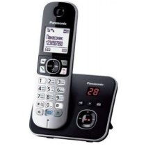 Радіотелефон DECT + АВ KX-TG6821UAB, чорний