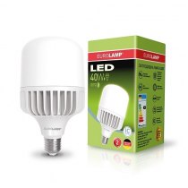 Лампа світодіодна надпотужна 40W E27 6500K, EUROLAMP