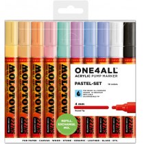 Набір акрилових маркерів ONE4ALL™ 227HS Pastel-Set, 4 мм, 10 шт.