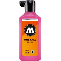 Заправка акриловая ONE4ALL™, 180 мл, неоновый розовый флуоресцентный