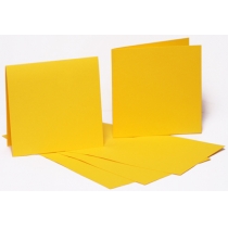 Набір заготовок для листівок 5 шт, 16,8х12см, №2, жовтий, 220г/м2, ROSA TALENT