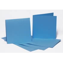 Набір заготовок для листівок 5 шт, 16,8х12см, №5, блакитний, 220г/м2, ROSA TALENT