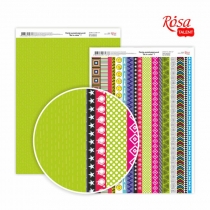 Папір дизайнерський "Be in color" 7, двосторонній, 21х29,7см, 250г/м2, ROSA TALENT