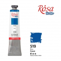 Фарба олійна, Синя, 60мл, ROSA Studio