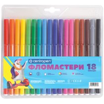 Фломастери Centropen washable 7790, 18 шт.