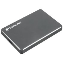 Жорсткий диск HDD TRANSCEND TS1TSJ25C3N 1TB USB 3.0 Gray