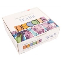 Набор акриловых красок, по ткани 9цв., 20мл, Deсola