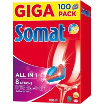 Таблетки для посудомоечной машины Somat All в 1100 шт