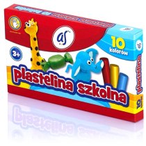 Пластилин школьный AS 10 цветов