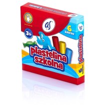 Пластилин школьный AS 6 цветов