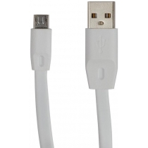 Кабель USB - microUSB 1 м, Greenwave, White (R0014170)