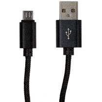 Кабель USB - microUSB 1.5 м, Greenwave, Black (R0014173)