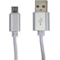 Кабель USB - microUSB 1.5 м, Greenwave, White (R0014174)