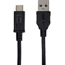Кабель USB 3.0 - USB Type C 1 м, Greenwave, Black (R0014175)