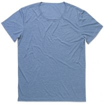 Футболка мужская ST9850 David Oversized Crew 140 г/м2, винтажный синий, L