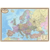 Европа. Политическая карта 158х108 см
