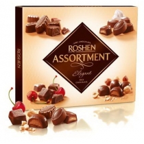 Коробочні цукерки Roshen Assortment Elegant  145 г