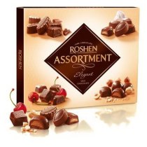 Коробочні цукерки Roshen Assortment Elegant  145 г