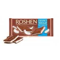 Шоколад Roshen молочний з кокосовою нугою 90 г