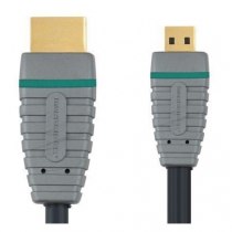 Кабель BANDRIDGE BLUE BVL1702 HDMI Micro High Speed 2m