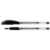 Ручка масляна OPTIMA TRIPLEX GRIP 0,7 мм, чорна