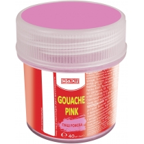 Гуаш кольорова, 40 мл, рожева