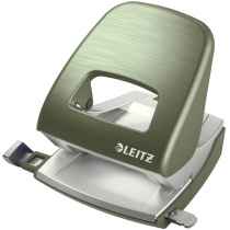 Діркопробивач металевий Leitz New NeXXt Style, 30 арк., колір зелений