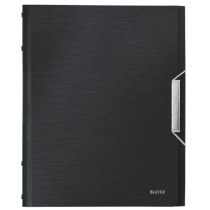 Папка А4 с разделителями на резинке Leitz Style, PP, сатиновый черный