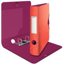 Папка-регистратор Leitz Active Urban Chic 180°, 65мм, красный