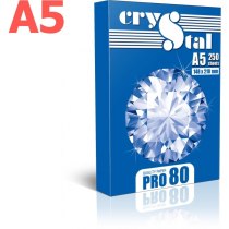 Папір CRYSTAL PRO 80 А5 80г/м2, 250 арк., клас С