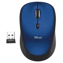 Мышь  Trust Yvi Wireless Mini Mouse синий