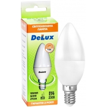 Лампа світлодіодна DELUX BL37B 7Вт 2700K 220В E14 теплий білий