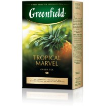 Чай Greenfield Tropical Marvel 100 г китайський зелений з ананасом і імбиром