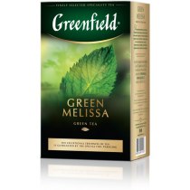 Чай Greenfield Green Melissa 85 г зелений китайський з мелісcой, м'ятою і лимоном