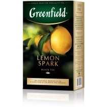 Чай Greenfield Lemon Spark 100 гр чорний з цедрою лимона