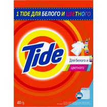 Стиральный порошок TIDE ручная стирка Для белых и цветных вещей 400 г