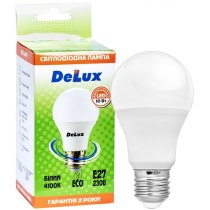 Лампа світлодіодна DELUX BL 60 10Вт 4100K 220В E27 білий