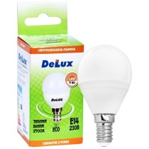 Лампа світлодіодна DELUX BL50P 7Вт 2700K 220В E14 теплий білий