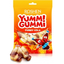 Желейні цукерки Yummi Gummi Funny Cola 100г /22шт