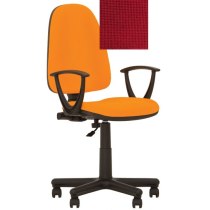 Кресло PRESTIGE II GTP FI 600 C-16 с подлокотниками, красное, Украина