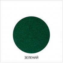 Фетр листковий (поліестер), 29,7х42 см, Зелений, 180г/м2, ROSA TALENT