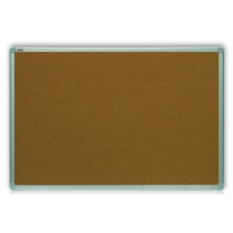 Дошка коркова ТМ 2x3, рамка алюмінієва ALU23, 150 х 100 см