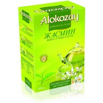 Чай зелений Alokozay Tea листовий з жасміном 100 г