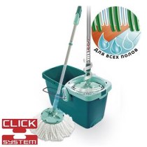 Набор для пола швабра + ведро 20 л TWIST SYSTEM MOP