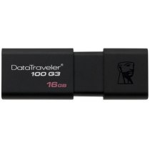 Флеш-память 16Gb KINGSTON USB 3.0, черный