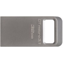 Флеш-память 32Gb KINGSTON USB 3.1, серый