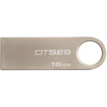 Флеш-память 16Gb KINGSTON USB 2.0, серебристый