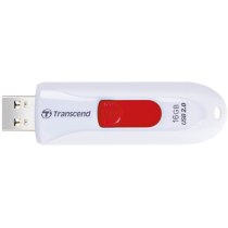 Флеш-пам'ять 16Gb Transcend USB 2.0, білий