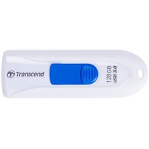 Флеш-пам'ять 64Gb Transcend USB 3.0, білий